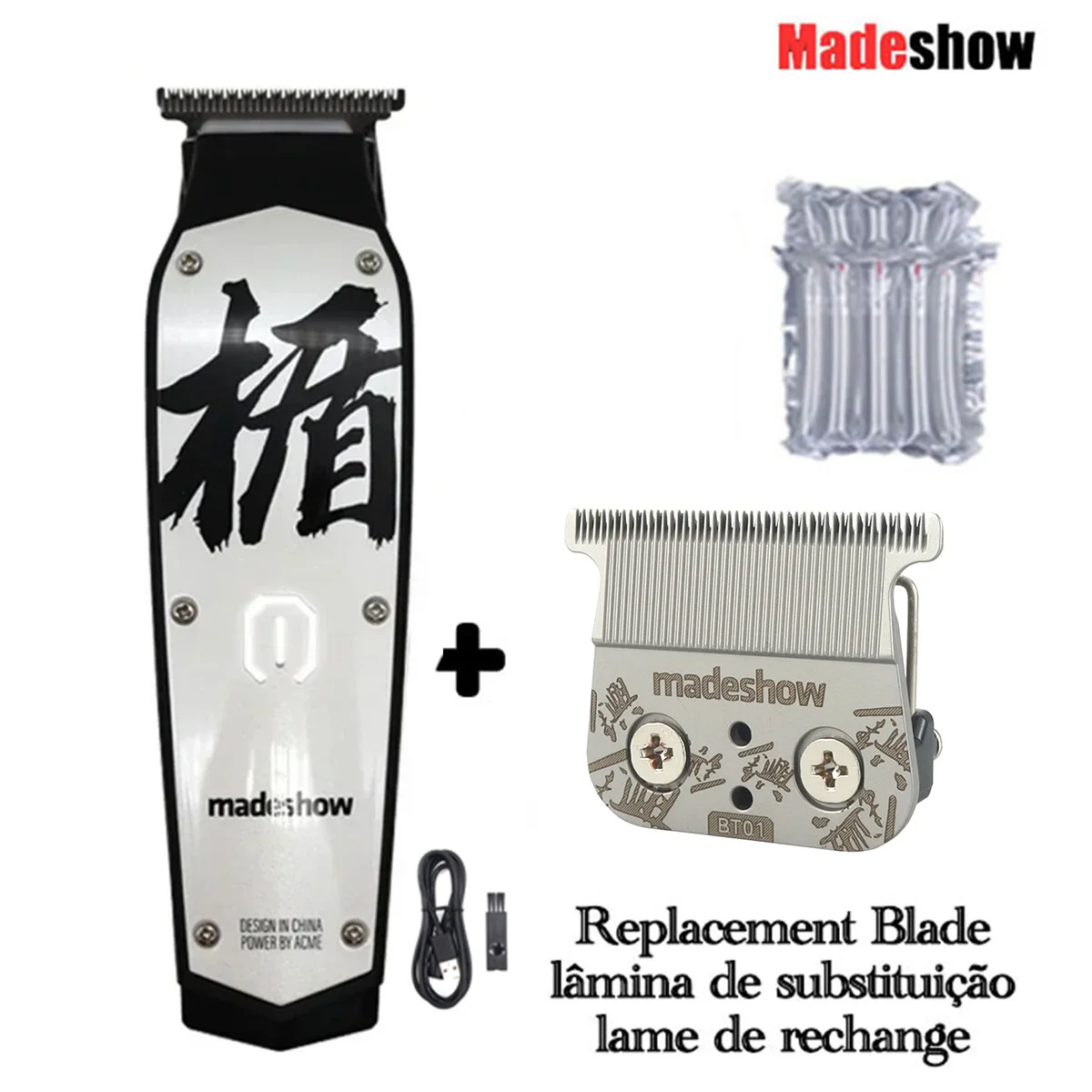 Madeshow M11 Professional Hair Clipper 0mm Carved Finishing Hair