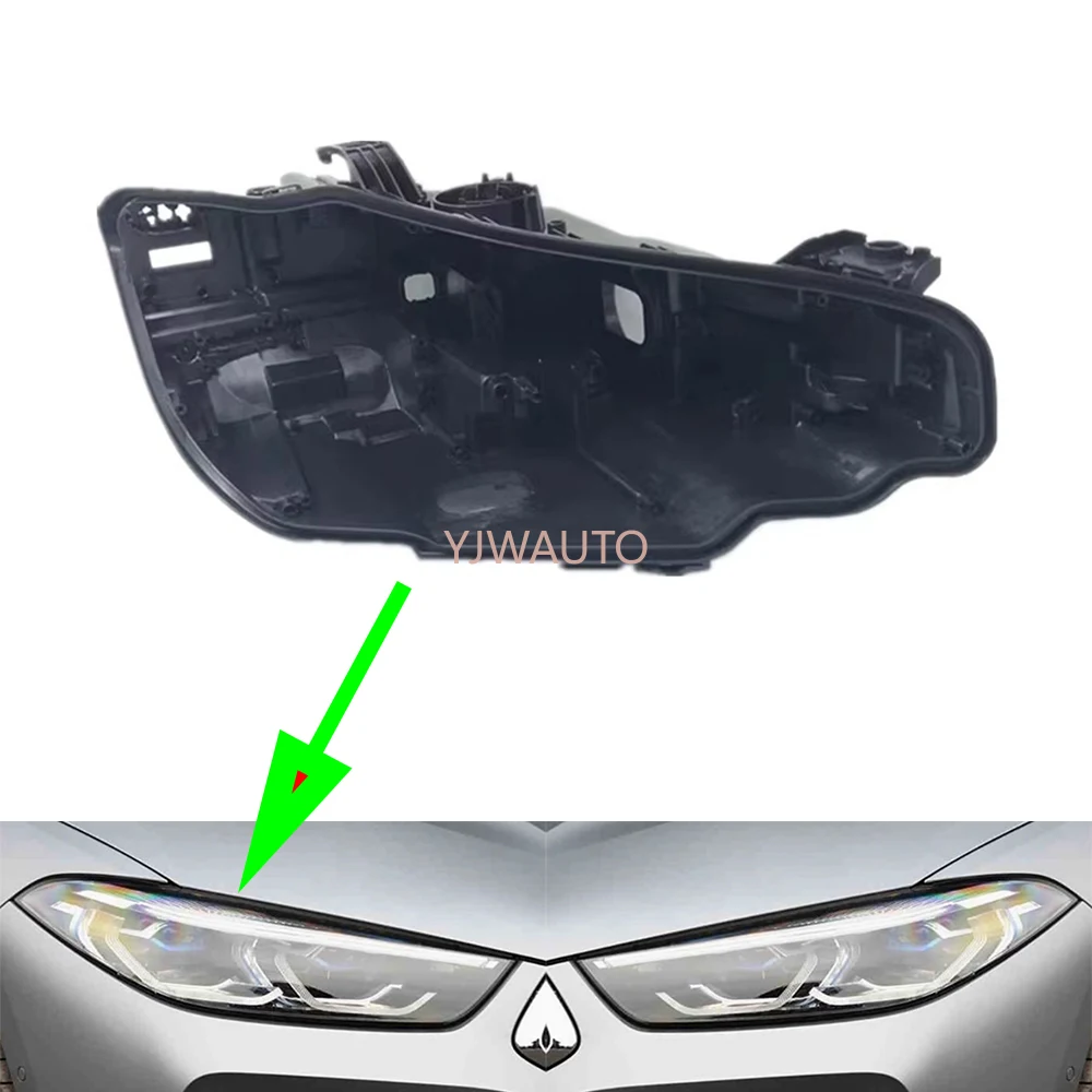 For BMW 8 Series 2018 2019 2020 2021 2022 2023 Headlamp House Car Headlight Base Replacement Auto Front Lamp Holder Back Support