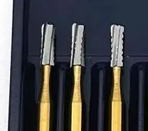 

FG высокоскоростные стоматологические боры из карбида вольфрамовой стали, корона, металлические режущие боры, стоматологические инструменты FG-1957/1958