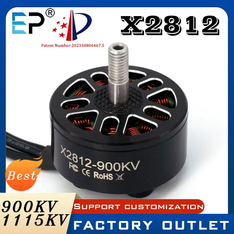 

E-Power X2812 2812 4 pcs Brushless Motor 900KV 1115KV 6S For FPV Multirotor RC Helicopters Long Range Drone DIY Parts