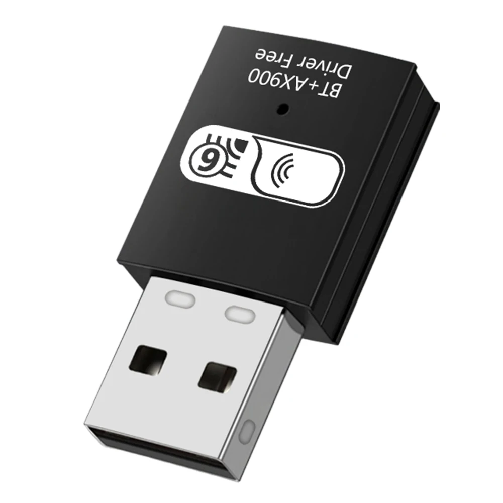 

BT5.4 USB WiFi Adapter Dual Band 2.4G & 5G WiFi 6 LAN Card 900Mbps External Network Receiver Transmitter for Home Office