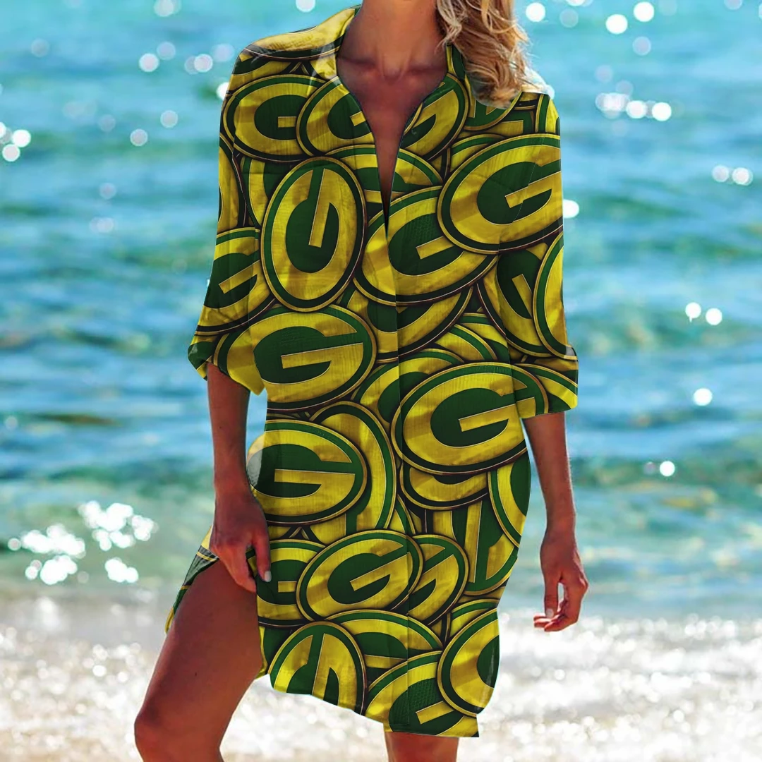 Robe de plage colorée à motif peint en 3D pour femmes, chemise à manches longues, manteau haut sexy, nouveau, été