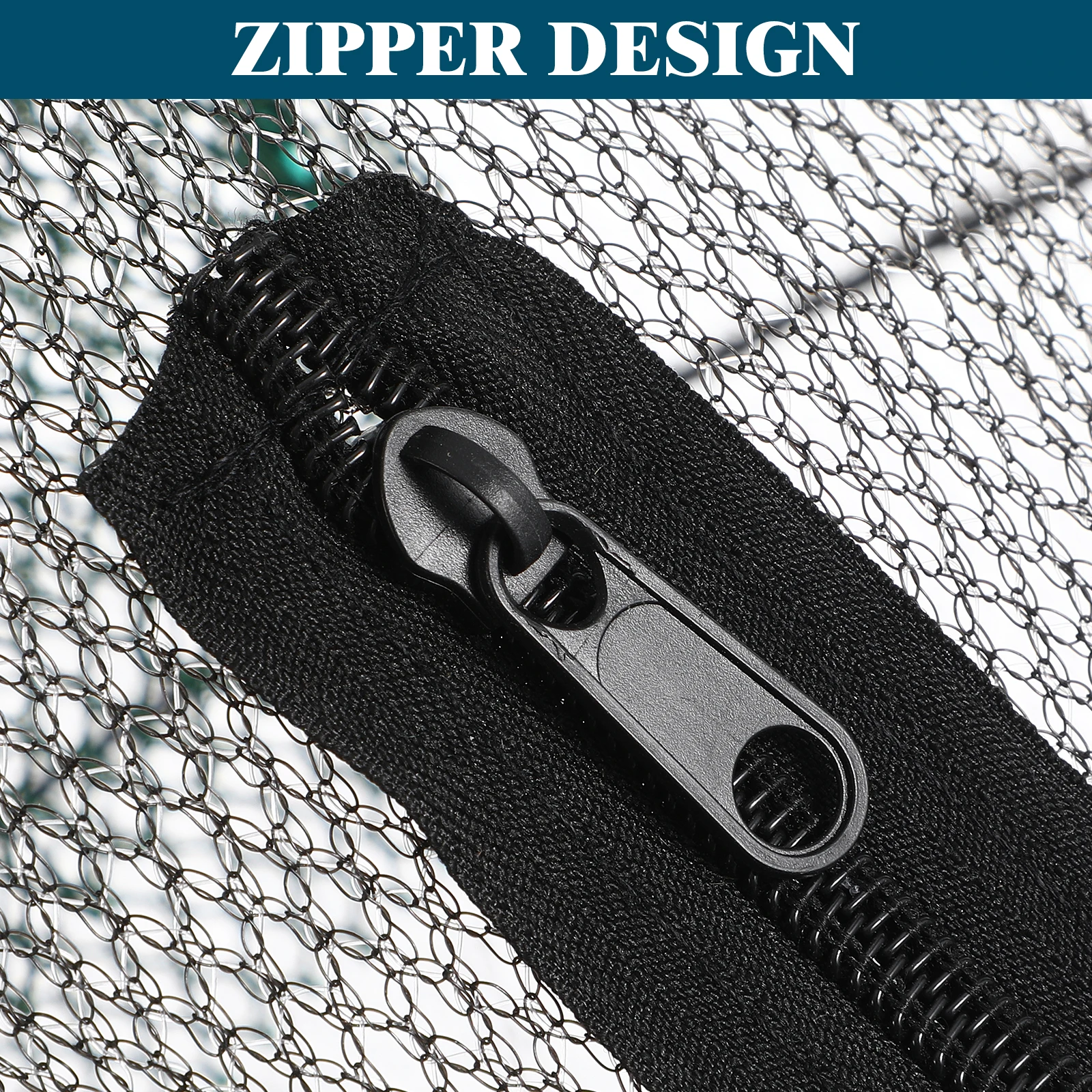 

Spring-Loaded Foldable Shrimp Portable Mesh For Crayfish Lobster Shrimp Crawfish Saltwater Freshwater Gear Accessories Foldable