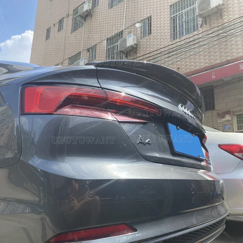 

Trunk Lid HK Style For Audi A5 S5 RS5 2 Door / 4 Door Carbon Fiber Material Rear Spoiler Coupe 2017 2018 2019 2020 2021 2022