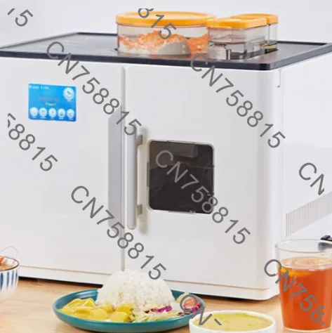Electric Chabati Flat Bread Burrito Machine 1800W Intelligent Dough Press, Fully Automatic Scone Machine Robot