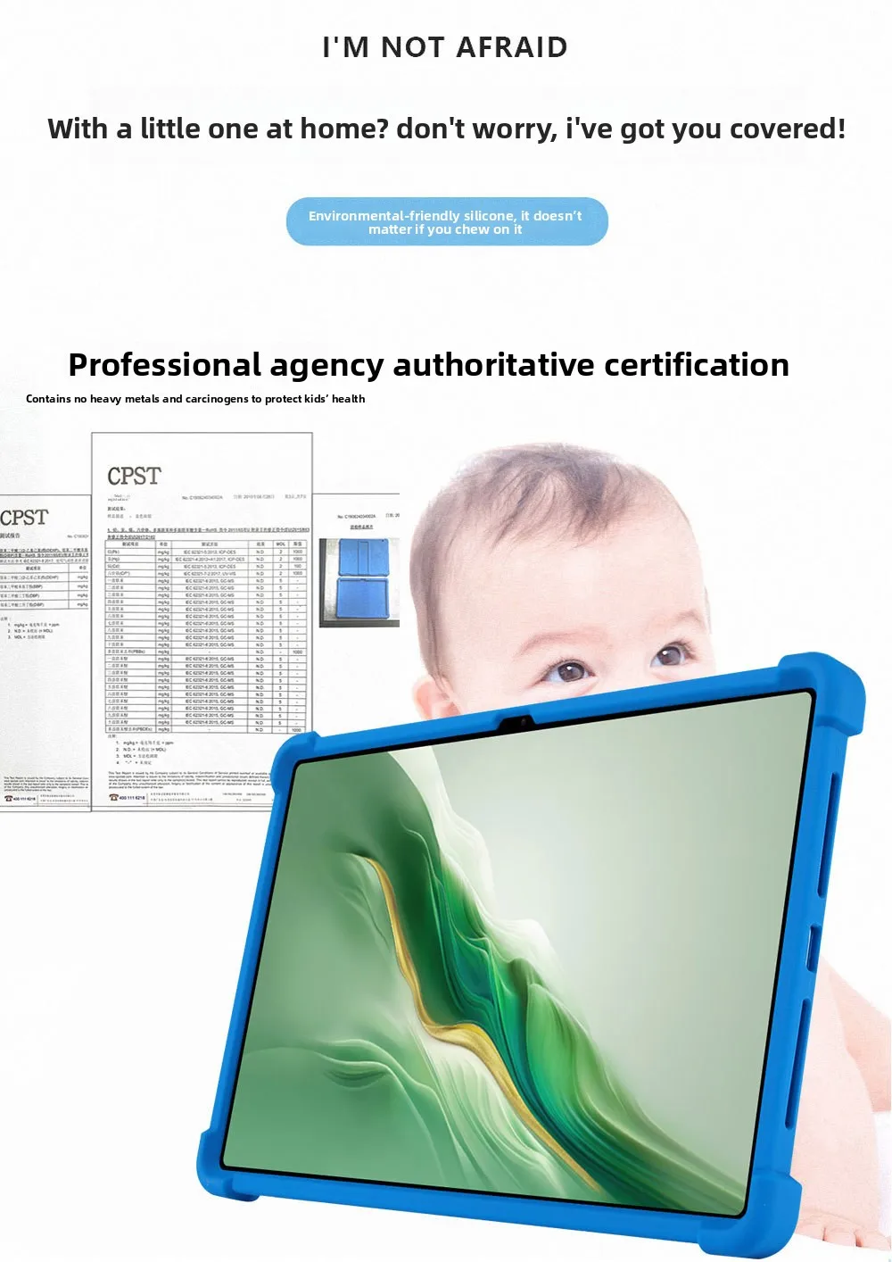 Stoßfeste TPU-Hülle für Honor Magicpad 2 12.3 ROD2-W09, Flexibler Stoßfänger mit Ständer, Mehrere Farben – Detail 5