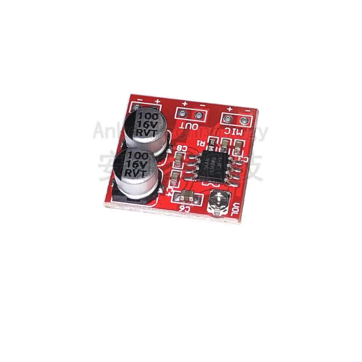 LM386 Electret Microphone Amplifier Board Microphone Amplifier Module 20-200x Amplification DC4V-12V 10PCS