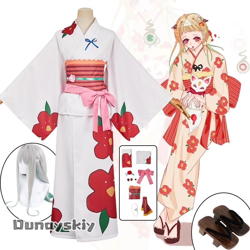 

Anime Yashiro Nene Cosplay Fantasia Anime Costume Women Girls Kimono Roleplay Outfits Yashiro Nene Wig Outfits Wig Prop Suits