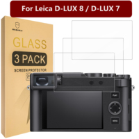 Mr.Shield Screen Protector compatible with Leica D-LUX 8 / D-LUX 7 [Tempered Glass] [3-PACK] [Japan Glass with 9H Hardness]
