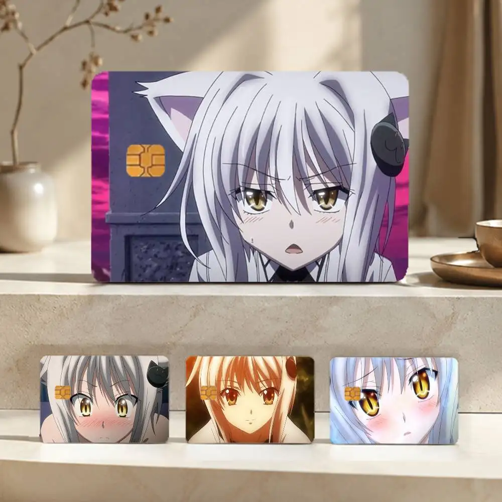 

H-High School DxD K-Koneko Toujou Sticker Film Tape Skin for Credit Card Debit Card Waterproof Stickers