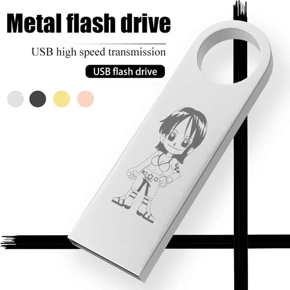 

cute Nami pen drive 16GB 8GB 4GB usb stick pen drive 32GB metal USB Flash Drive 64GB metal flash usb stick classic anime