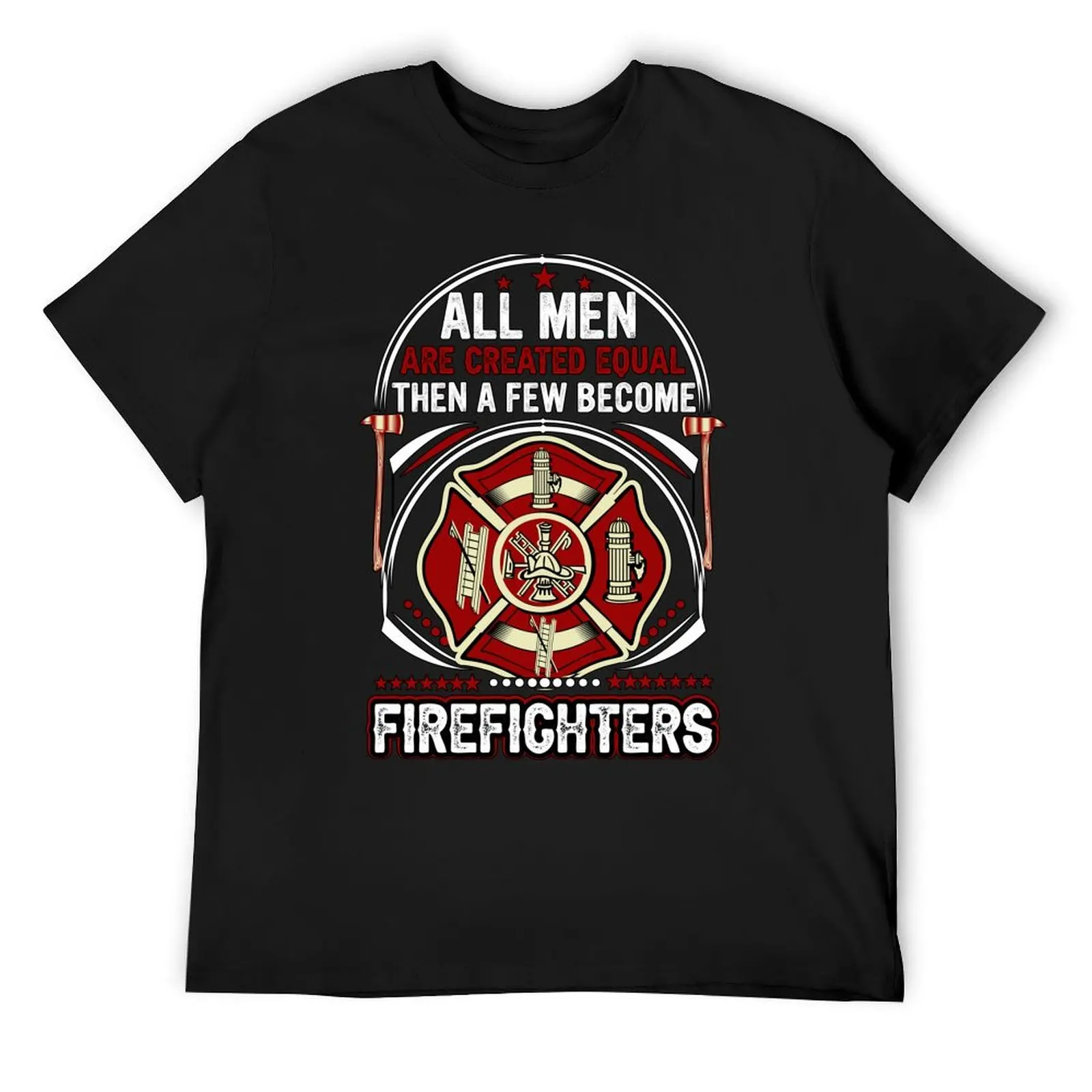 

Firefighter T Shirt Red 9/11 Tribute Never Forget Honor Fire Fighter - American Made Tshirt T-Shirt