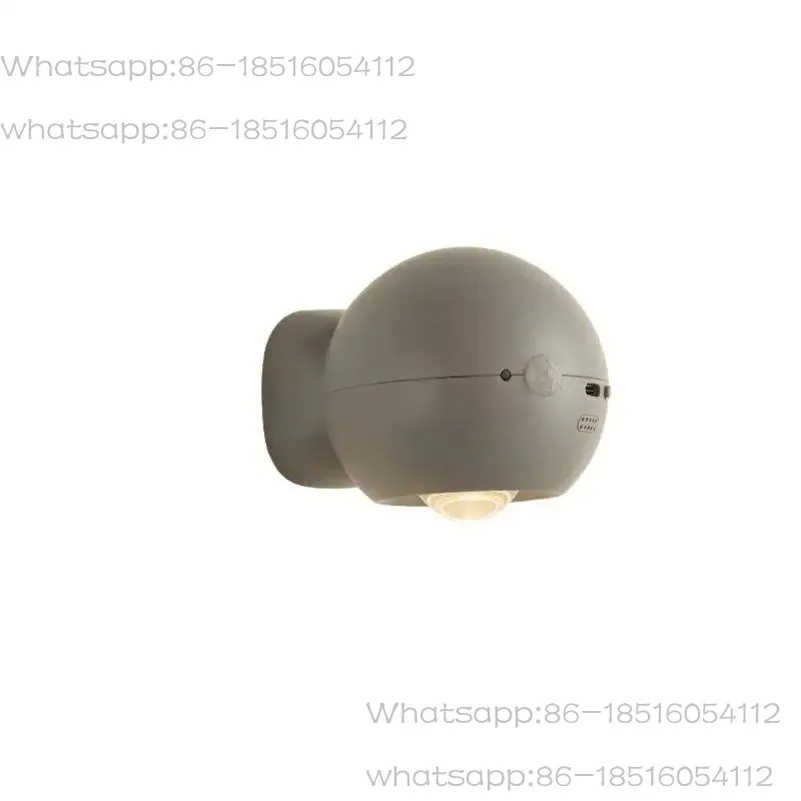 

Creative Decorative Background Motion Sensor Eye Protection Wireless Charging Bedside Lamp Bedroom Wireless Wall Lamp