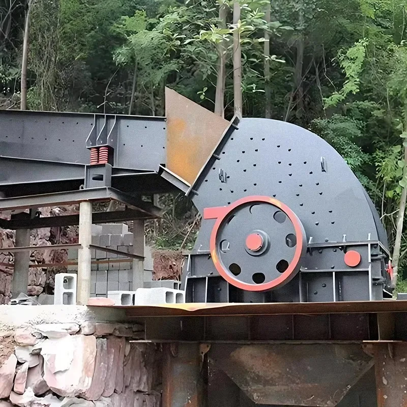 High Efficiency Heavy Mobile Hammer Crusher Machine Core Components Motor Bearing Gear for Industrial Use