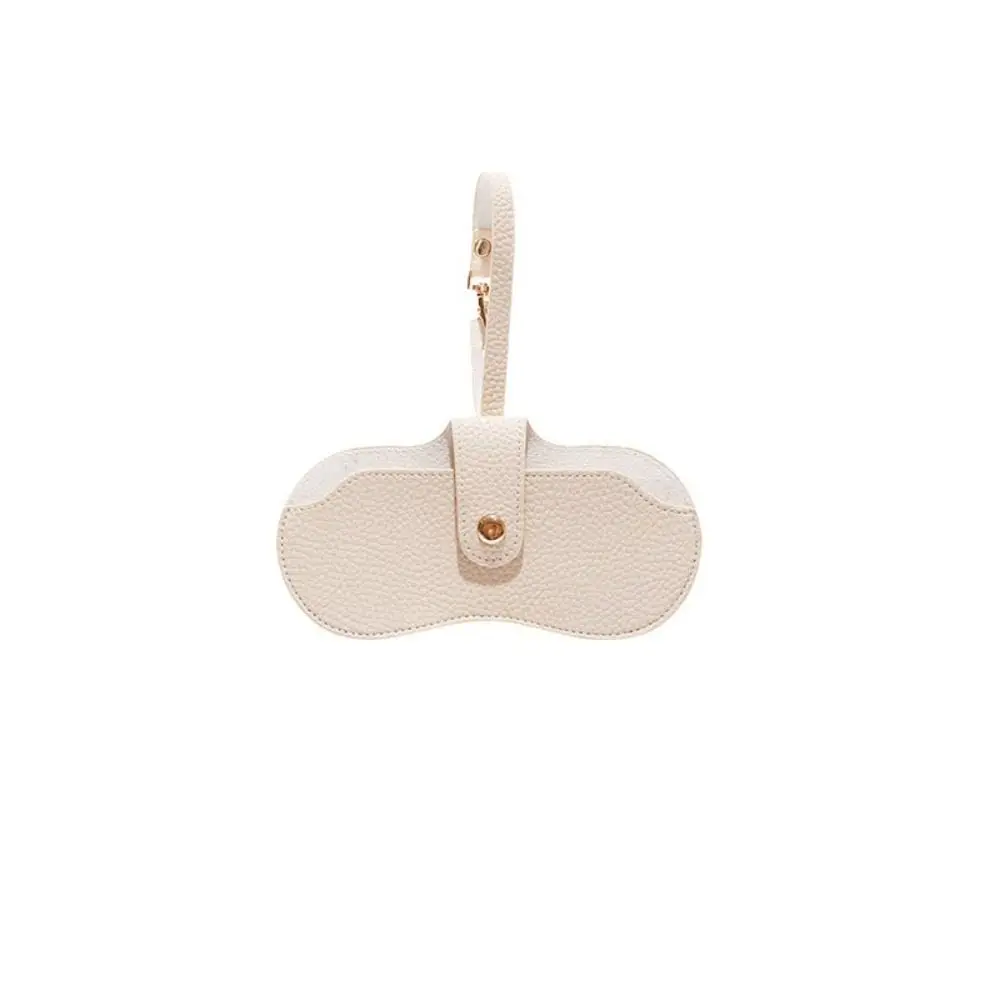 

Sunglasses Pouch PU Leather Glasses Bag Eyewear Protector Case Glasses Clip Glasses Storage Bag Pendant Korean Style