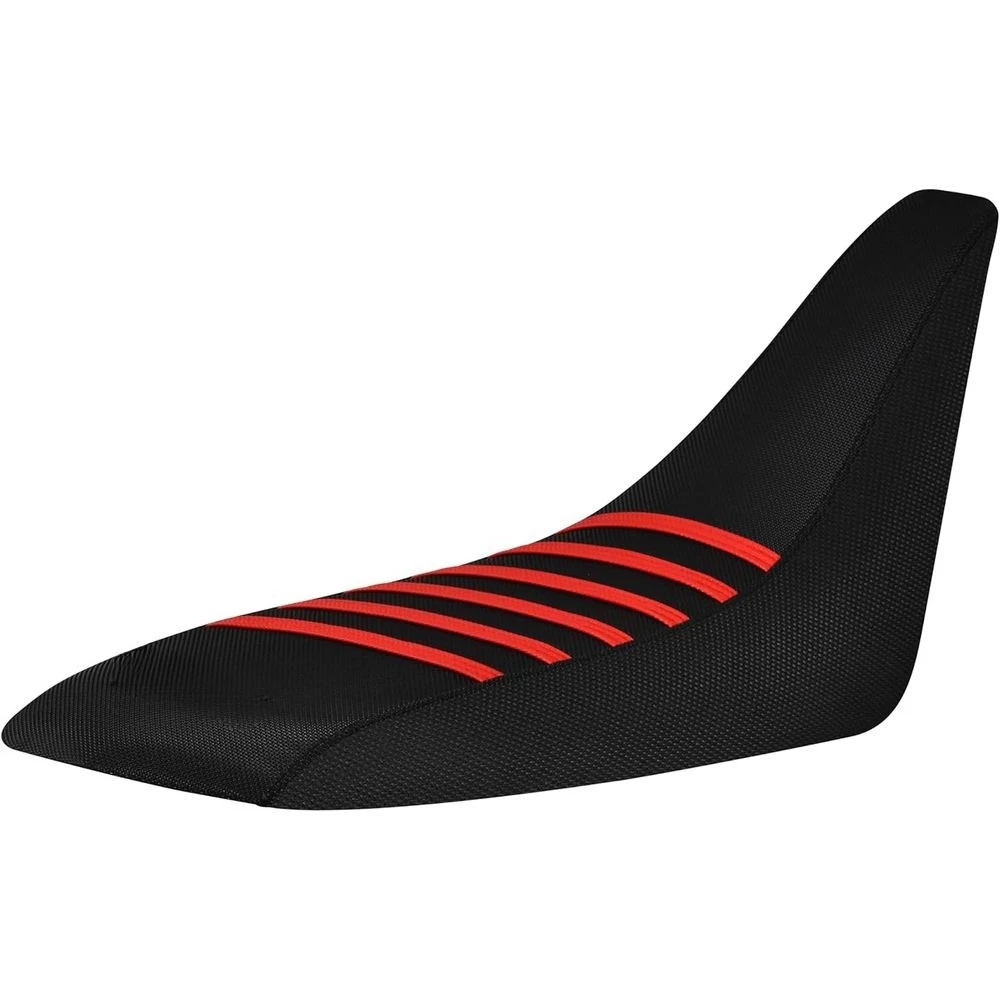 

Универсальный чехол для сиденья для Yamaha Raptor 660 и 660R 2001-2005 годов выпуска - полностью черный с красными вставками.