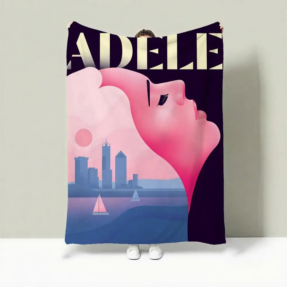 

Легкое фланнелевое одеяло Singer A-Adele, 240 г, мягкое, приятное для кожи, для летнего охлаждения