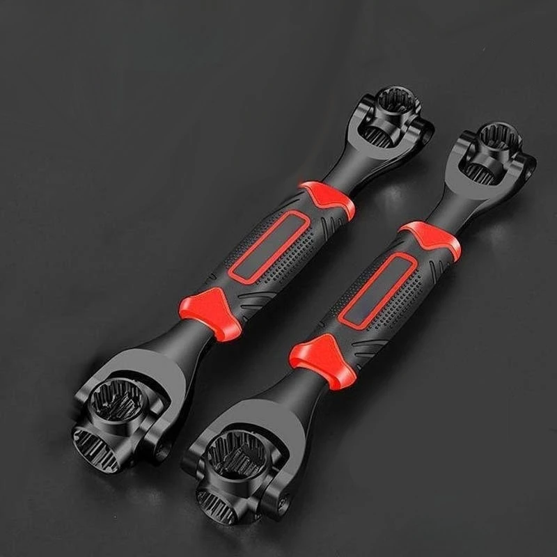 Universal Socket Wrench Multi-function Spanner Hand Tool for Car Repair Household Maintenance Nut Bolt Removal