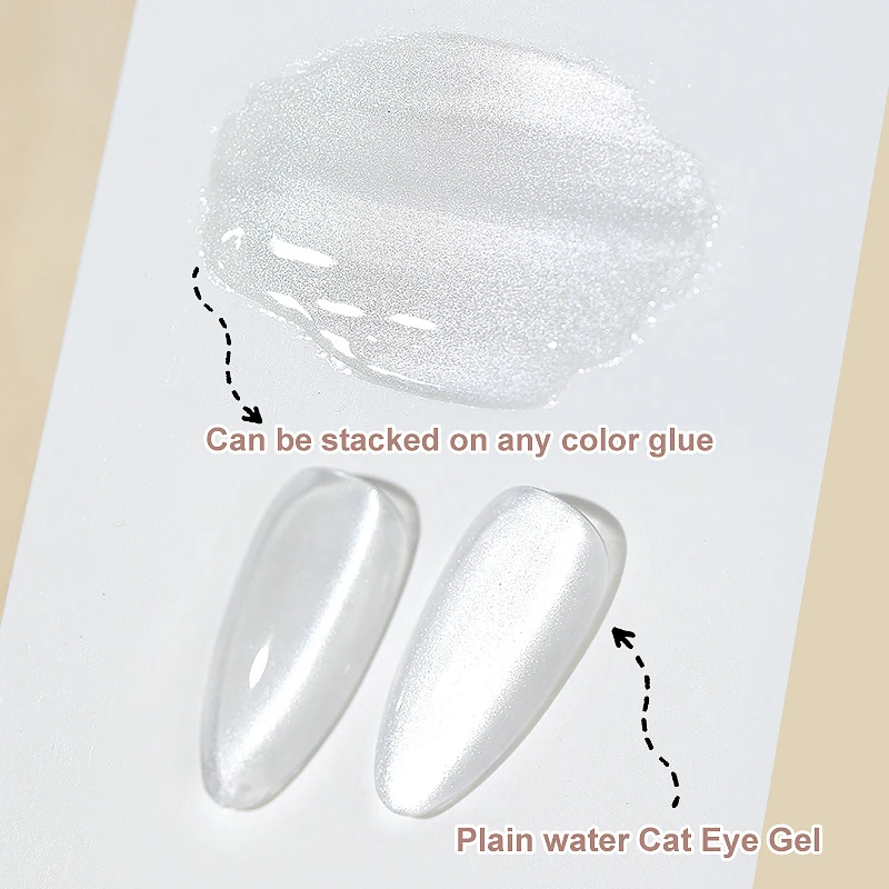 Als 15Ml Gladde Keramiek Kat Magnetische Gel Nagellak Zilver Maanlicht Cat Eye Effect Mousserende Glitter Semi-Permanente Vernis