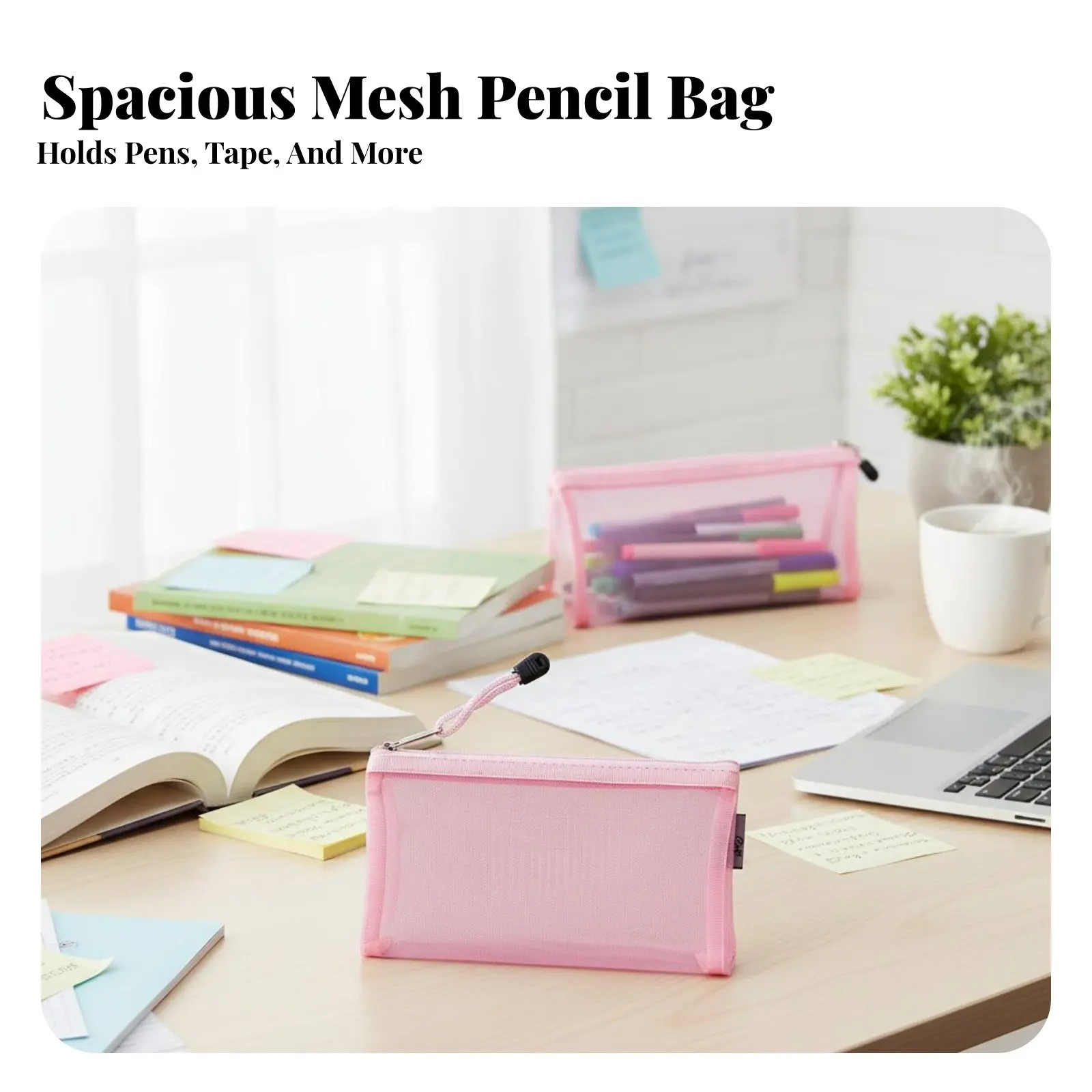 

See-Through Exam Writing Instrument Case Portable Transparent Writing Instrument Case Transparent Stationery Bag Minimalist