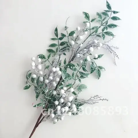 

Berry Christmas Artificial Pine Cone For Decoration Christmas Fake Flower Artificial Pine Tree Branch DIY Home Party Decor