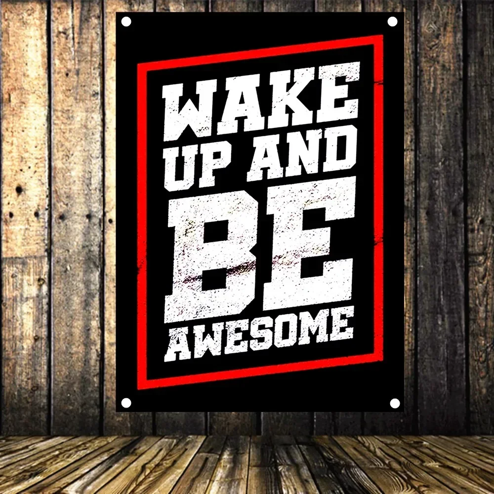 Classroom Poster Flag Banner Decorations Motivational Kindness and Inspirational Themes Wall Fanging Quotes Canvas Print Art A