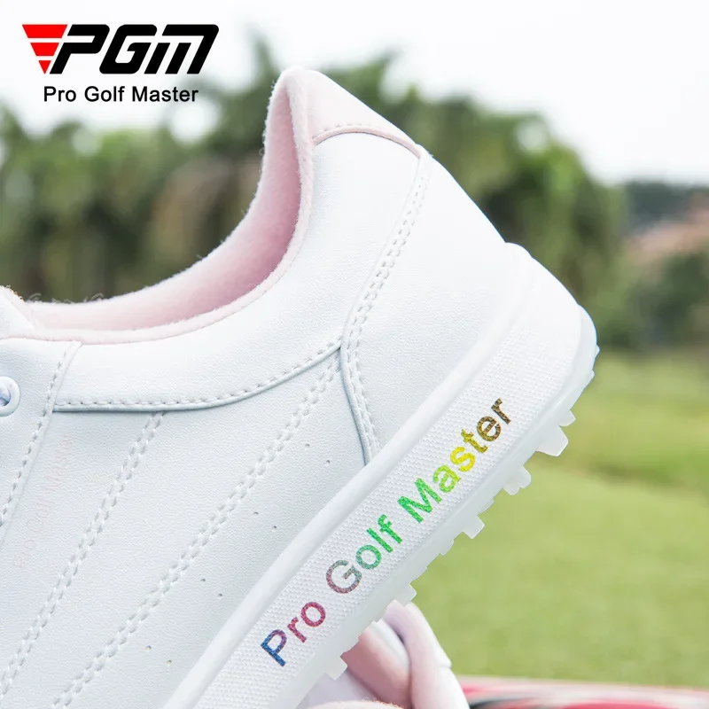 PGM golf shoes women's super waterproof fashion color printed sports shoes TPU anti-slip spikes