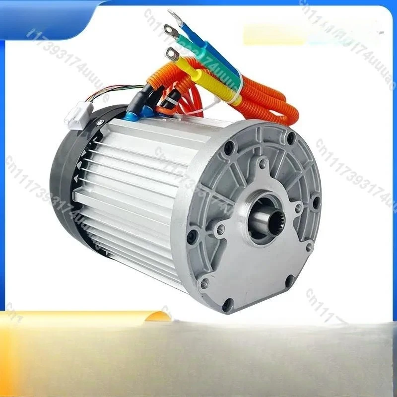 For Electric Vehicle Motor Tricycle 60V 3000W High Speed High Power DC Brushless Differential Motor Compatible with 48V 72V