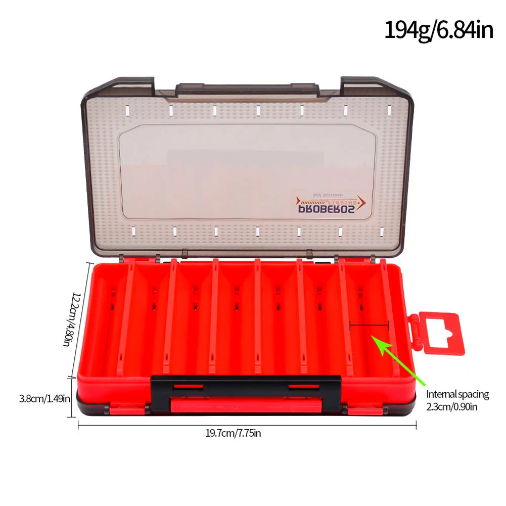 Garden Indoor Tackle Box Bait Box 1 Pc 194g Accessories Double Sided Draining Large Capacity Parts Replacement