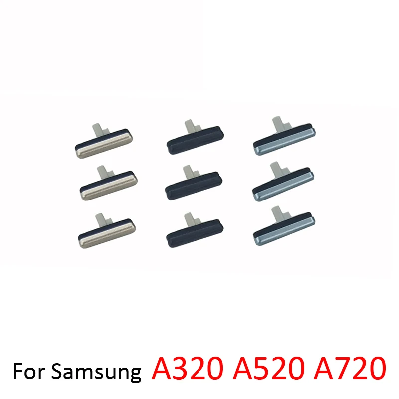 

Поп 3 шт. для Samsung Galaxy A3 A5 A7 2017 A320 A520 A720 Гибкий кабель для телефона Корпус Рамка Громкость Кнопка питания Боковая клавиша