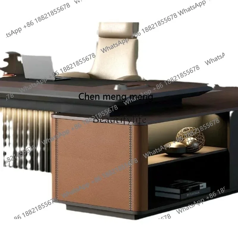 style  Desk boss modern class office simple ss 8617