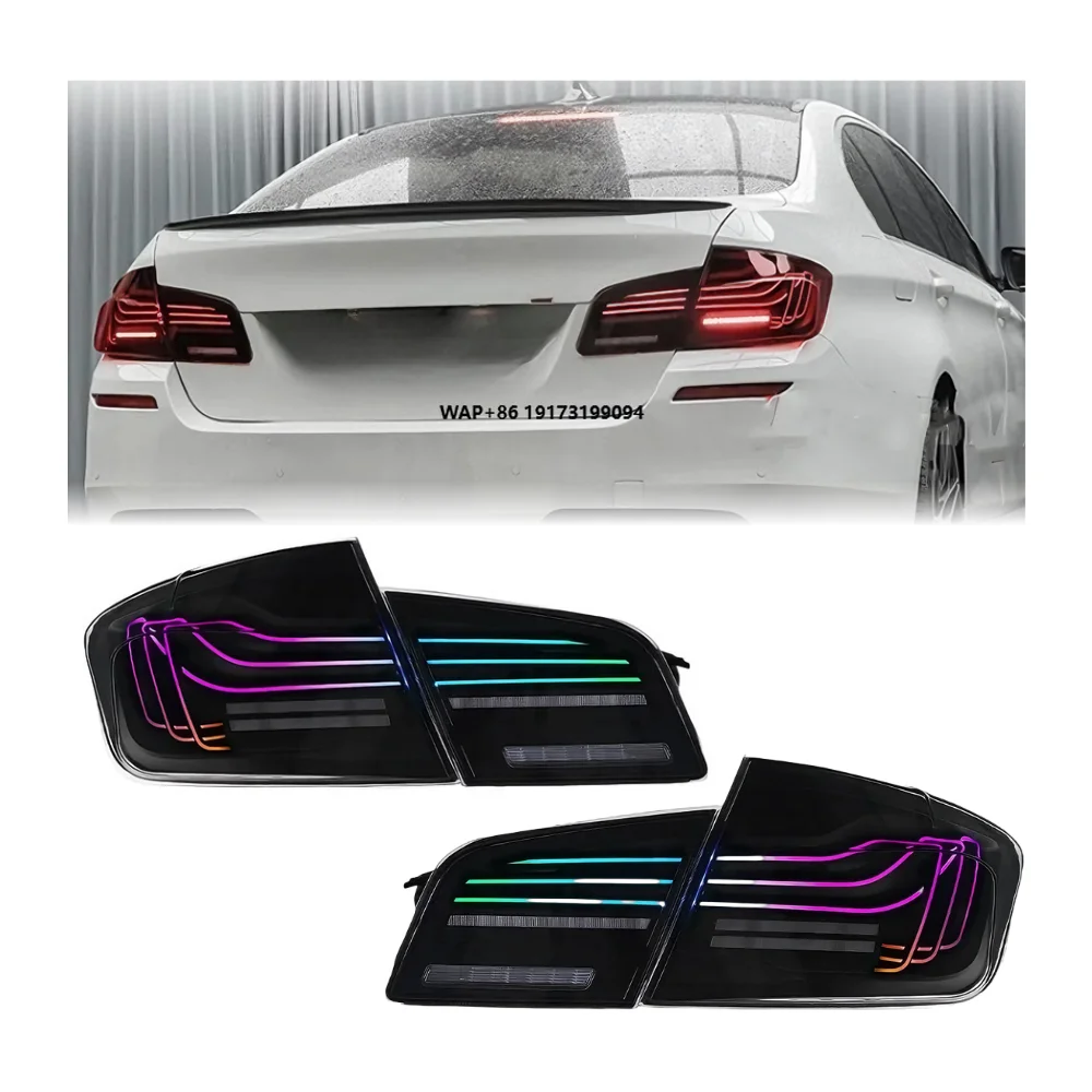 

5 Series F10 F18 RGB Taillights 2011-2017 Upgrade Rear Lamp LED Tail Light Plug and Plays Signal Automotive Accessories