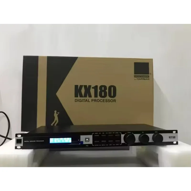 KX180 professional pre-level effector, wireless microphone, microphone reverberation, anti-noise karaoke processor