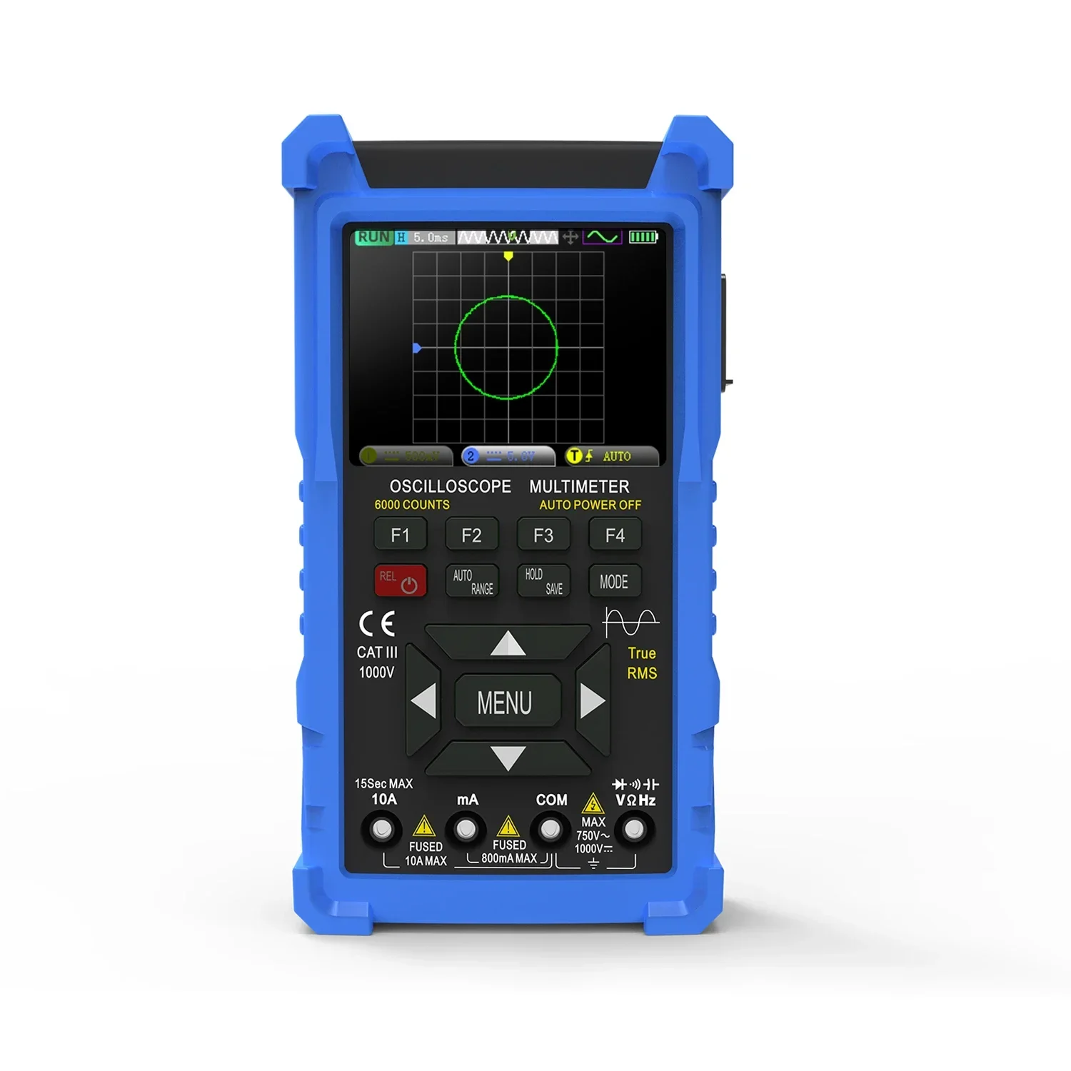 Lightweight Handheld USB Oscilloscope Real-Time Waveform Analysis Measuring