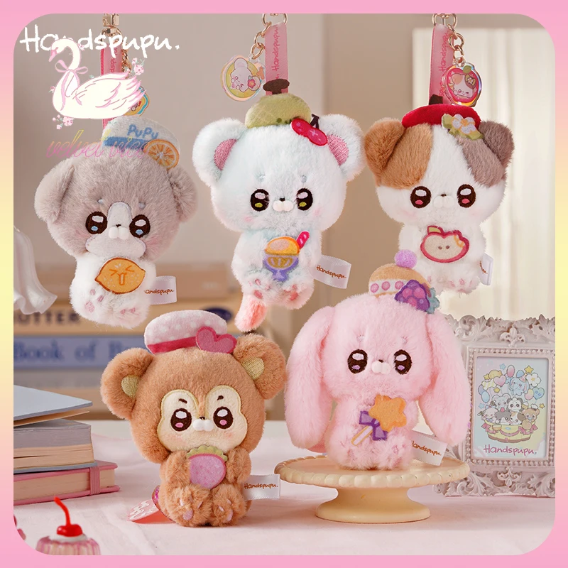

Original Handspupu Eat A Fruit Series Mobile Phone Chain Pendant Doll Plush Bag Hanging Toy Doll Schoolbag Cute Birthday Gift
