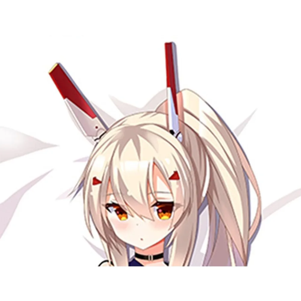Two Facial Expression Design Ayanami Dakimakura Pillowcase Double Sided Long Hugging Throw Pillow Cover