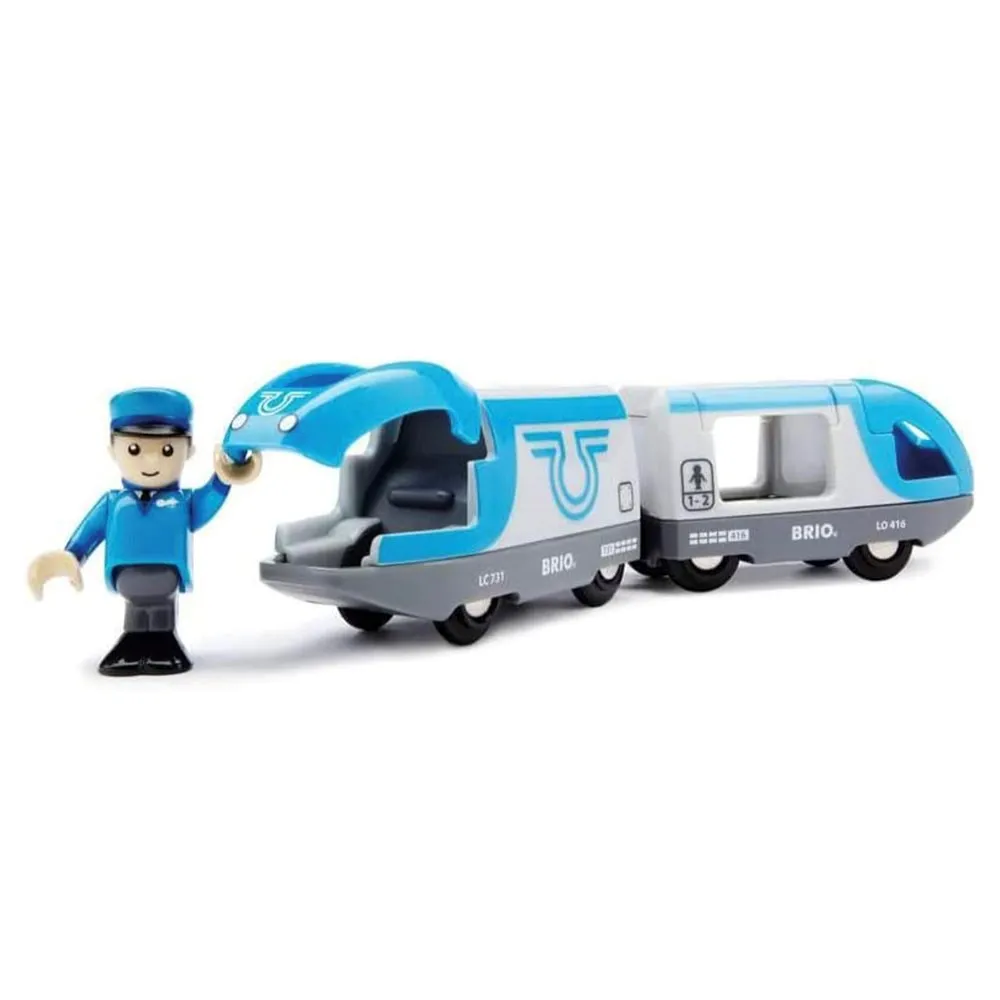 Brio world travel battery train para crianças idade 3 anos acima-compatível com todos os conjuntos e acessórios de trem de brio