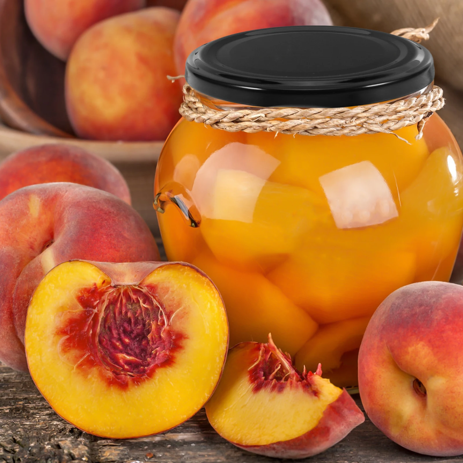 

50Pcs Airtight Sealing Lids for Glass Jars Iron Lids for Jams Fruits Vegetables Spices Sweets Biscuits