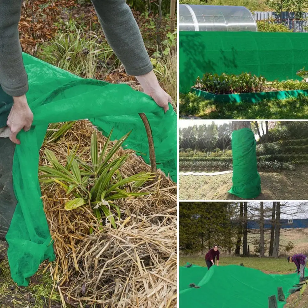 Winter Plant Cold-proof Cover Plant Protection Cloth Winter Plant Frost Protection Blanket Cold-proof Cloth Cover for Outdoor