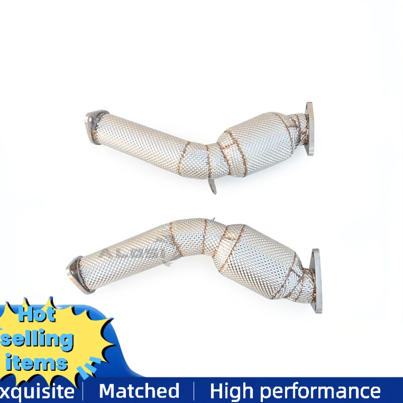 Downpipe Exhaust for Infiniti Q70 2.5 3.7 2013-2019 High Performance Exhaust Pipes Power Retrofit Upgrade Auto Parts
