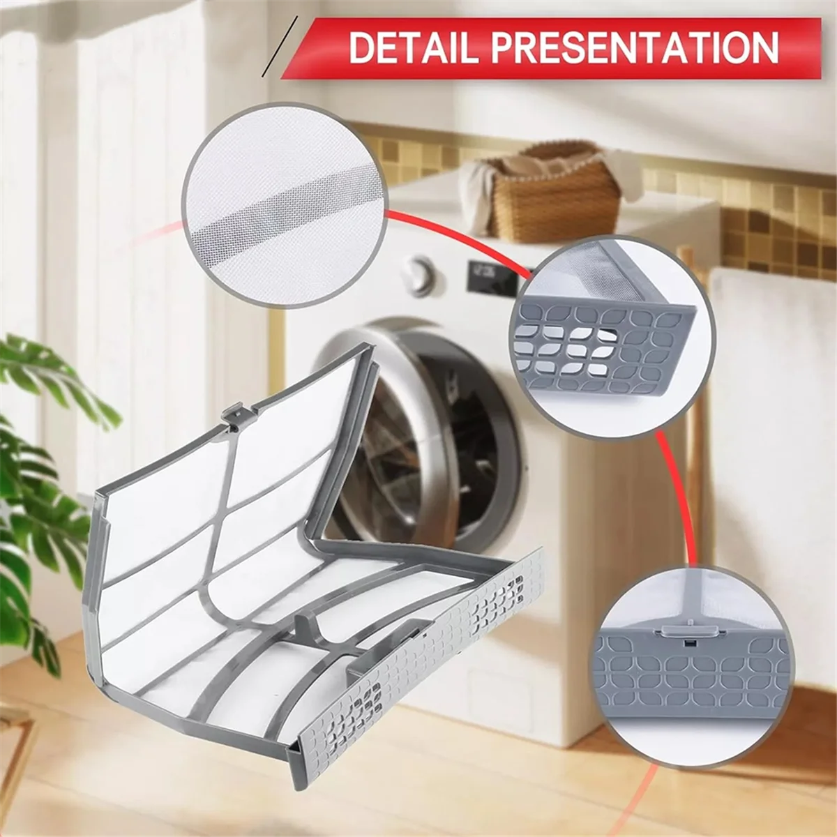 

BFYLE W10859086 W10701353 Clothes Dryer Lint Screen Filter for Whirlpool Maytag and Kenmore Replaces MEDB855DC2