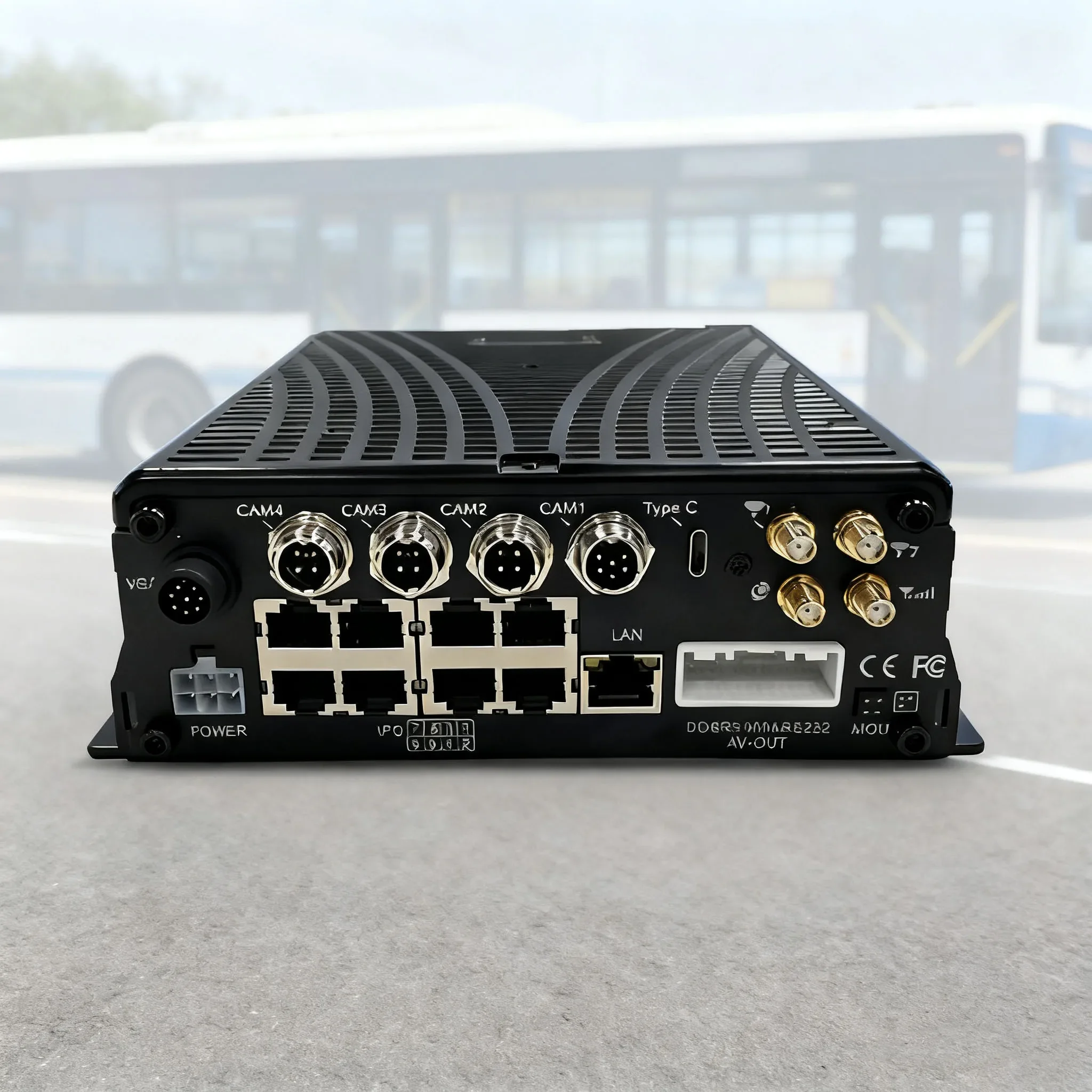 12ch 1080P Mobile DVR Support 4G WiFi GPS MDVR Digital Video Recorder For Cars, Buses And Trucks