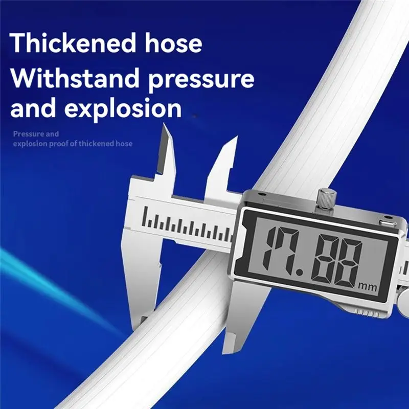 B90B-The Water Inlet Pipe Of Washing Machine Is Connected With Faucet, And The Universal Hose For Water Injection Lengthened