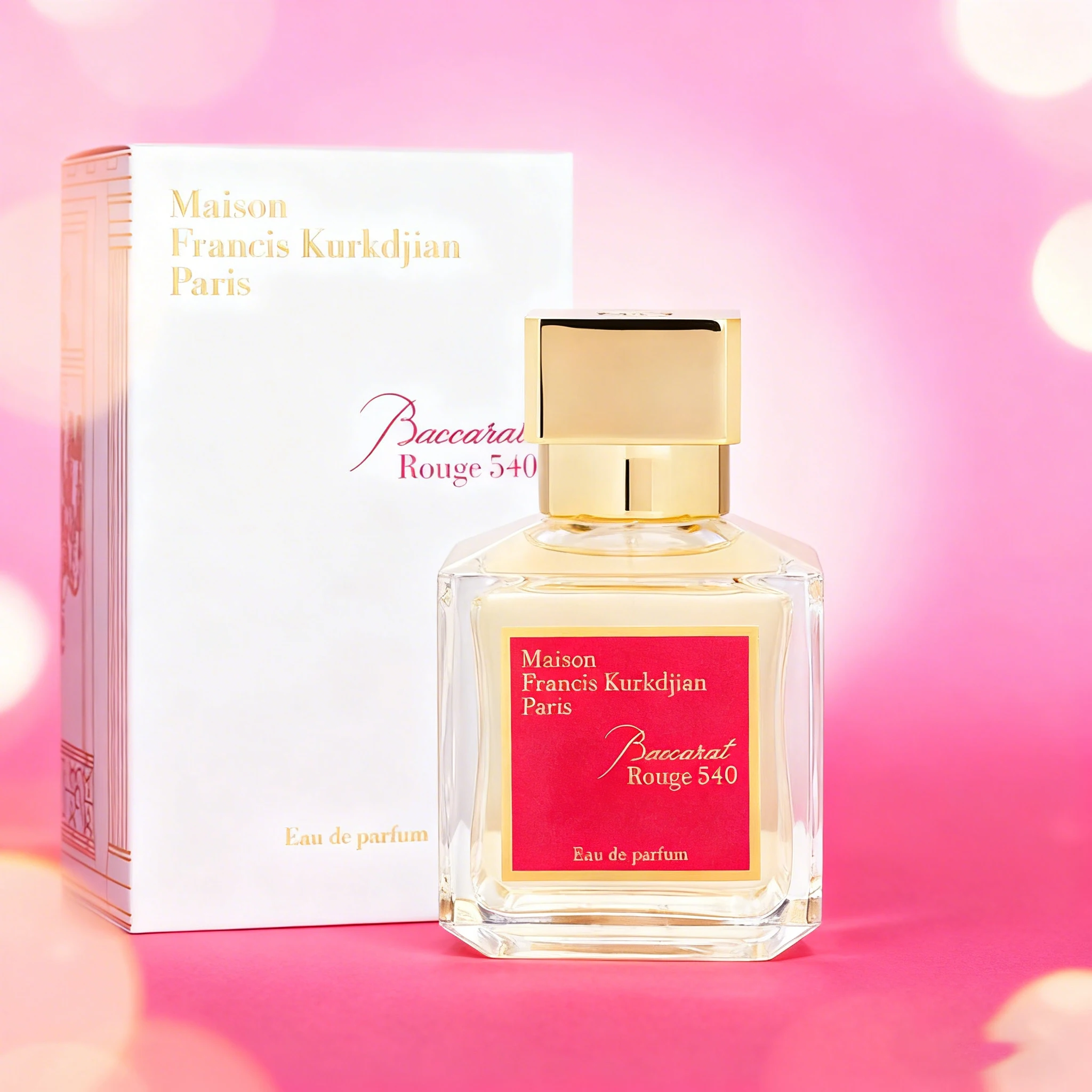 Baccarat Rouge 540 eau de toilette - عطر أصلي ودائم للنساء، هدية مثالية للعطلات، مناسبة للاستخدام اليومي #4