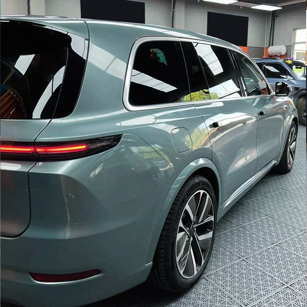 

Satin Metalliced Combat Zone Grey Wrapping Vinyl Film Car Sticker Color Change Film Bubble Free Decals Car Interior Exterior