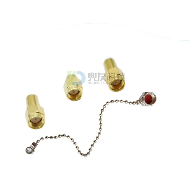 5pcs  Gold-plated SMA load terminal 6Ghz 2W 50 Ohm male plug coaxial SMA dust cap