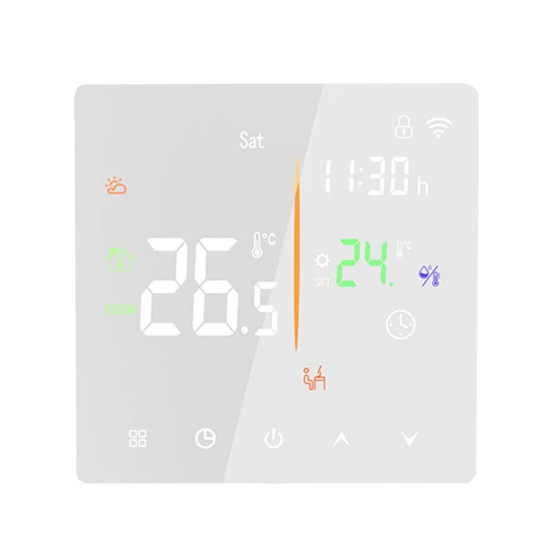 

ABBO-Tuya Wi-Fi умный термостат программируемый термостат для дома 3A водонагрев/настенный котел универсальный