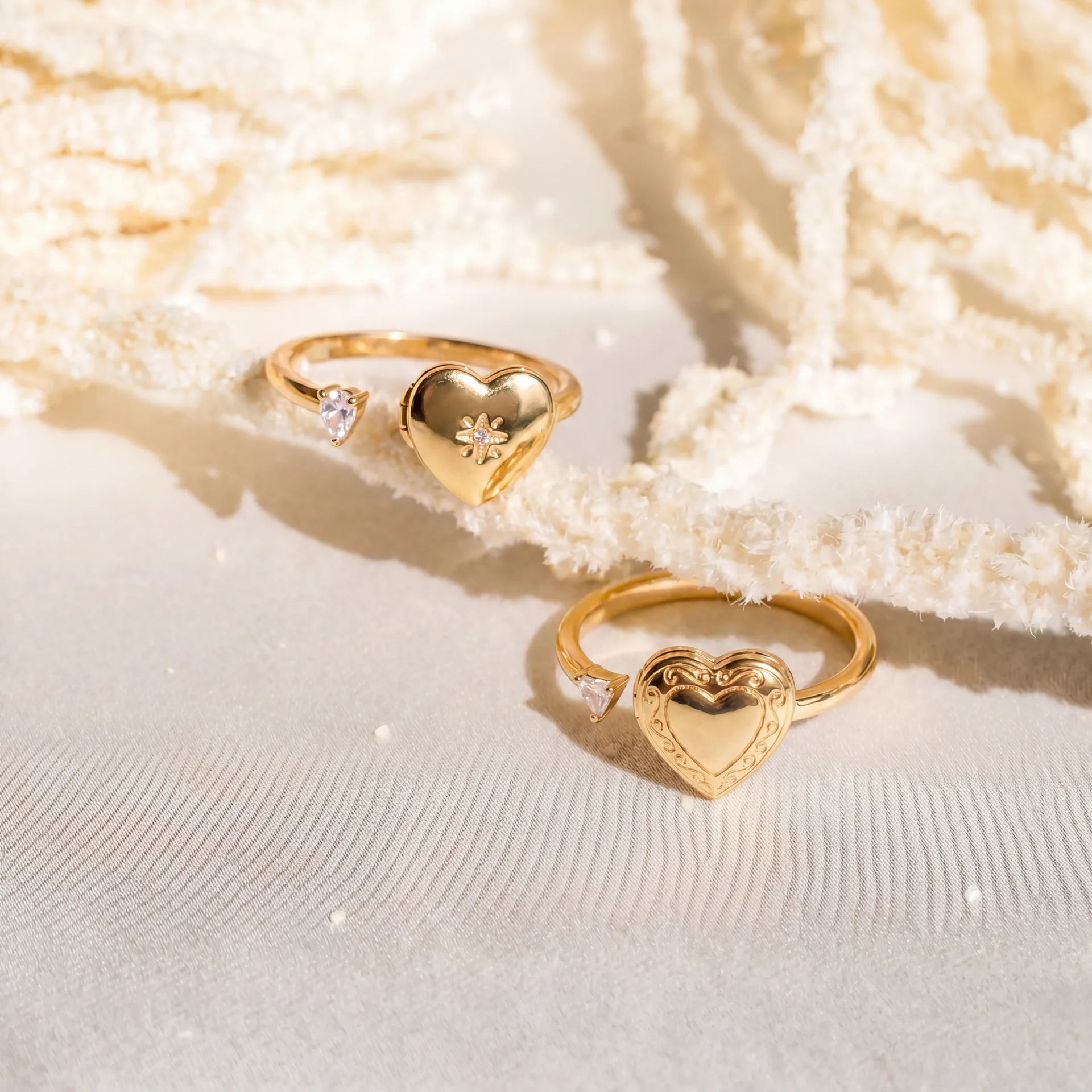 Vintage Gold Flower Adjustable - Turquoise Stone Ring 评论和价格