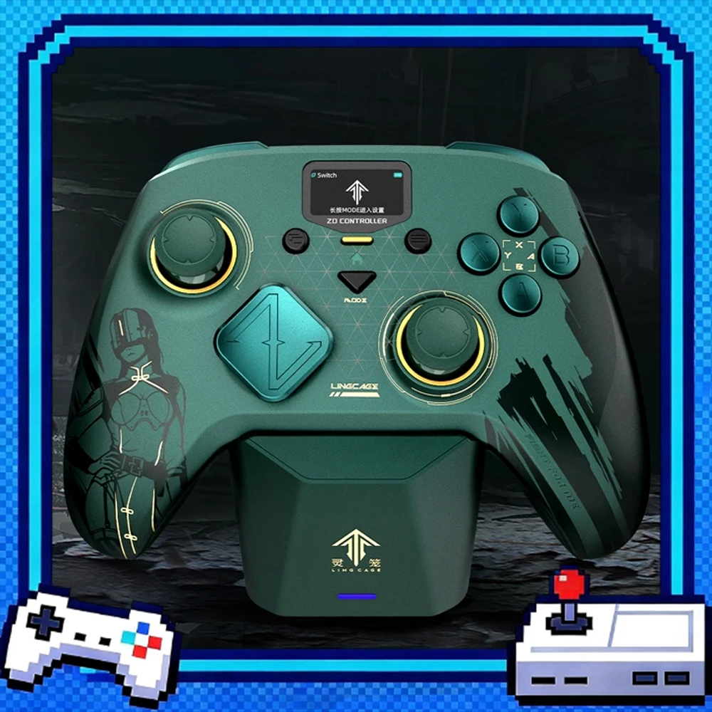 zd-classic-legend-spirit-cage-joint-limited-edition-game-controller-elite-modular-sensory-for-ns-pc-phone-3mode-gamepads
