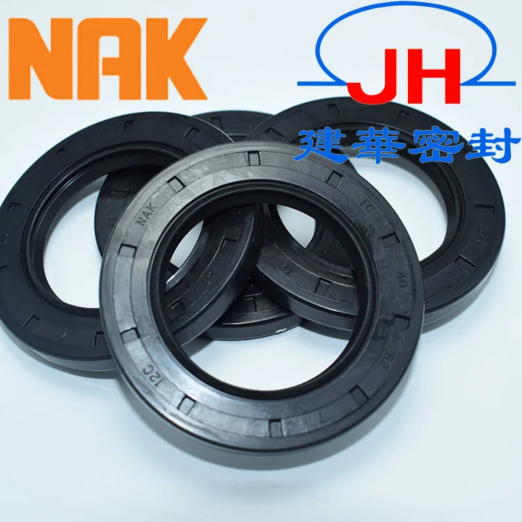 10PCS Taiwan NAK skeleton oil seal TC type sealing ring wear-resistant oil seal oil seal Ding Qing